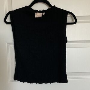 GLC God Luck Gem Black Sleeveless Tank Top Size M